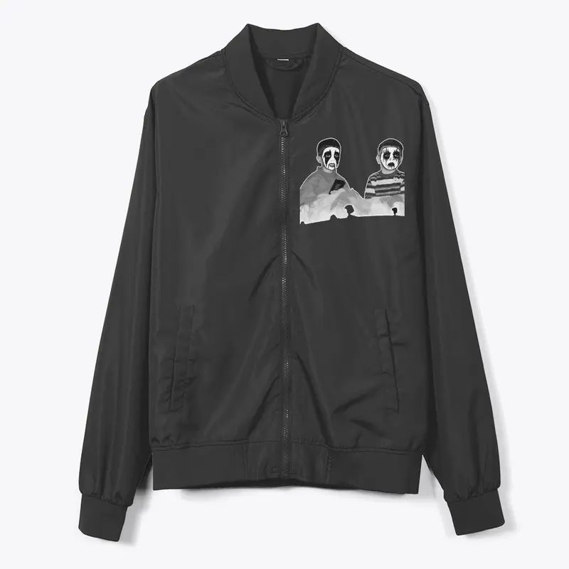 TAS ANDY AND JOE BOMBER JACKET - BLACK