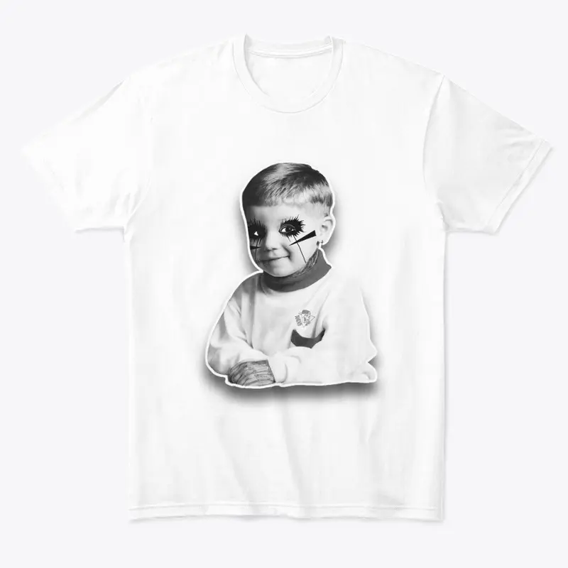 LITTLE ANDY TEE - WHITE