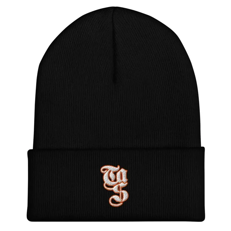 TAS "WHODEY" MONOGRAM LOGO BEANIE